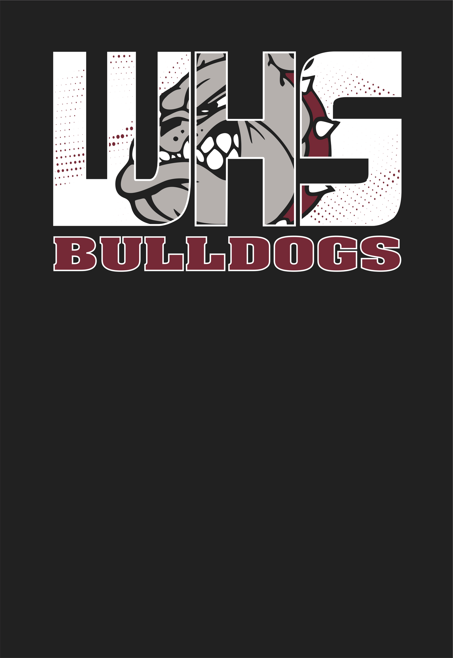 Full color Bulldog inside WHS
