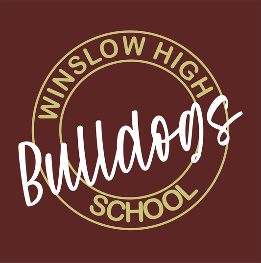 Winslow High School Bulldogs Circle